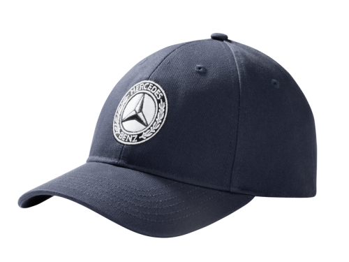 Czapka z daszkiem logo Mercedes granatowa