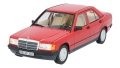 Model Mercedes 190 E W124 czerwony