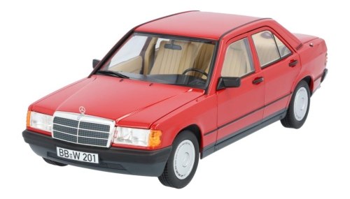 Model Mercedes 190 E W124 czerwony